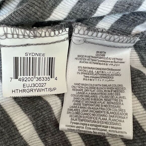 BCBGMaxazria Womens Maxi Skirt Striped Knit Elastic Waist Pull On Casual Size S - Picture 5 of 6